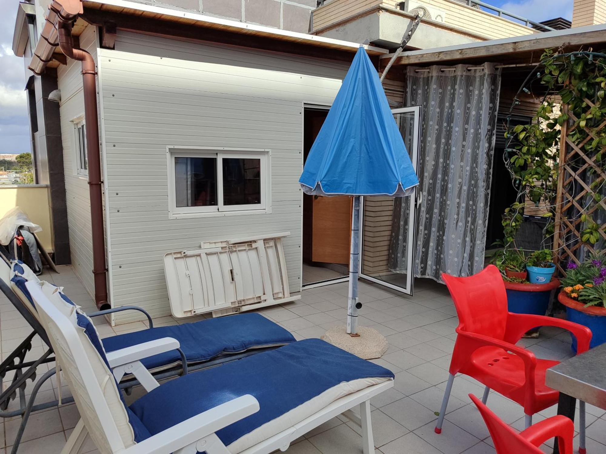 Habitacion Familiar En Un Atico Con Gran Terraza Y,Cocina ,En La Playa Буриана Екстериор снимка